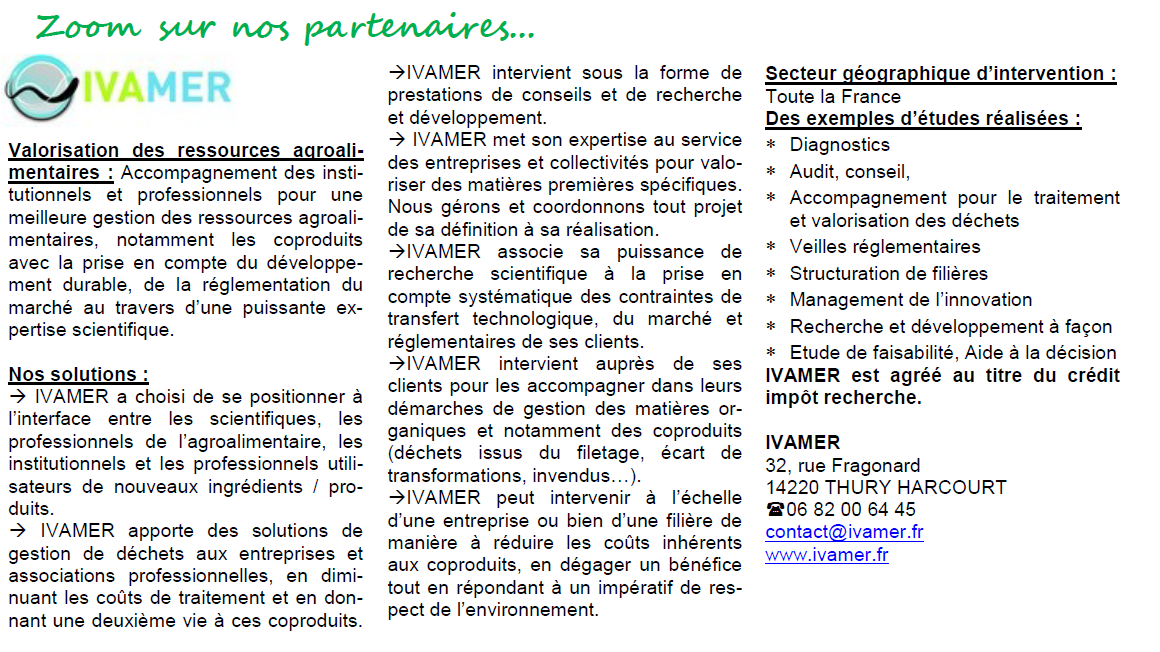 ANEA partenaire IVAMER